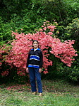 Arborétum 5. - Zsófi és rododendron