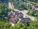 A település