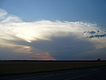 Alkonyati felhők