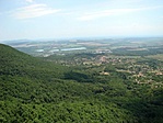 Cserkút a kilátóból