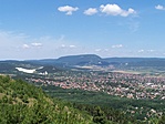Távolban a Pilis-tető