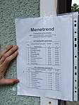 Menetrend
