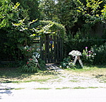 A kincs felé közeledve ezt a szép házat is láttuk