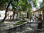 A szoborparkban