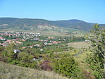 Kilátás a falu felé