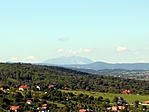 távolban a Schneeberg