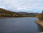 A víztározó (háttérben Galyatető)