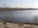 a vasút partján