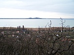 Kilátás: a Balaton és a fonyódi hegyek