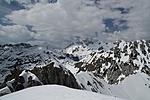 Triglav a Viševnik csúcsáról