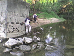 Gátépítés után