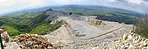 panoráma kép a hegytetőről