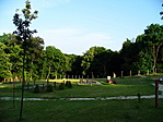 A szálloda parkja