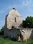 A kápolna homlokzata
