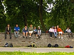 Tekergők a monostor bástyáján