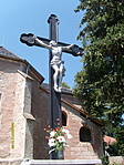 Templomkert, feszület