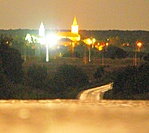 Kővágóörs at night