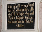Innen minden fontos leolvasható, az is, hogy 1858-ban épült!