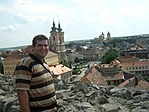 kilátás a várból