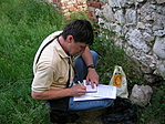 A megtalálás beírása