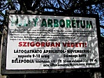 Enyit láttunk az arborétumból...