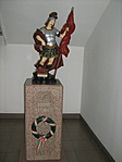 Szt Flórián szobor belül