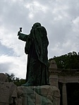 közelről a szobor