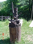 A kálvária mögött