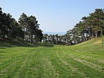 A Gömb melletti park egy részlete
