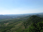 Kilátás Dorog felé, távolban a Gete