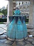 Ivókút a Gellért előtt