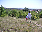 amikor meglett, siettünk, mert borzasztó meleg volt
