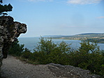 kilátás sziklával