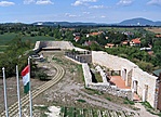 A vár a toronyból nézve