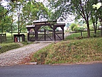 Skanzen bejárata