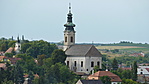 A templom a várból