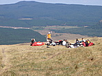 Felszállásra várva