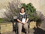 Pihenés a szobornál