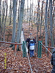 Elindulnak a függőhídon