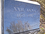 XXII. akna