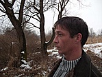 Csabi szemléli a tájat