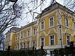 A kastély déli homlokzata