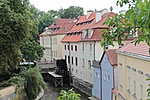 Vizimalom a Károly-híd lábánál