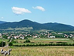 Domoszló a vécsi út felől
