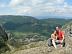 Pet és Túr a hegyen