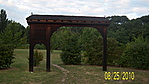 A park bejárata