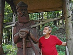 Mátyás kút mellett