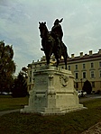 Kálmán herceg lovasszobra