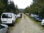 Itt parkoltunk, de a verseny utolsó métereit is itt caplattuk végig :)