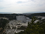 Végül fentről, a háttérben a Balaton